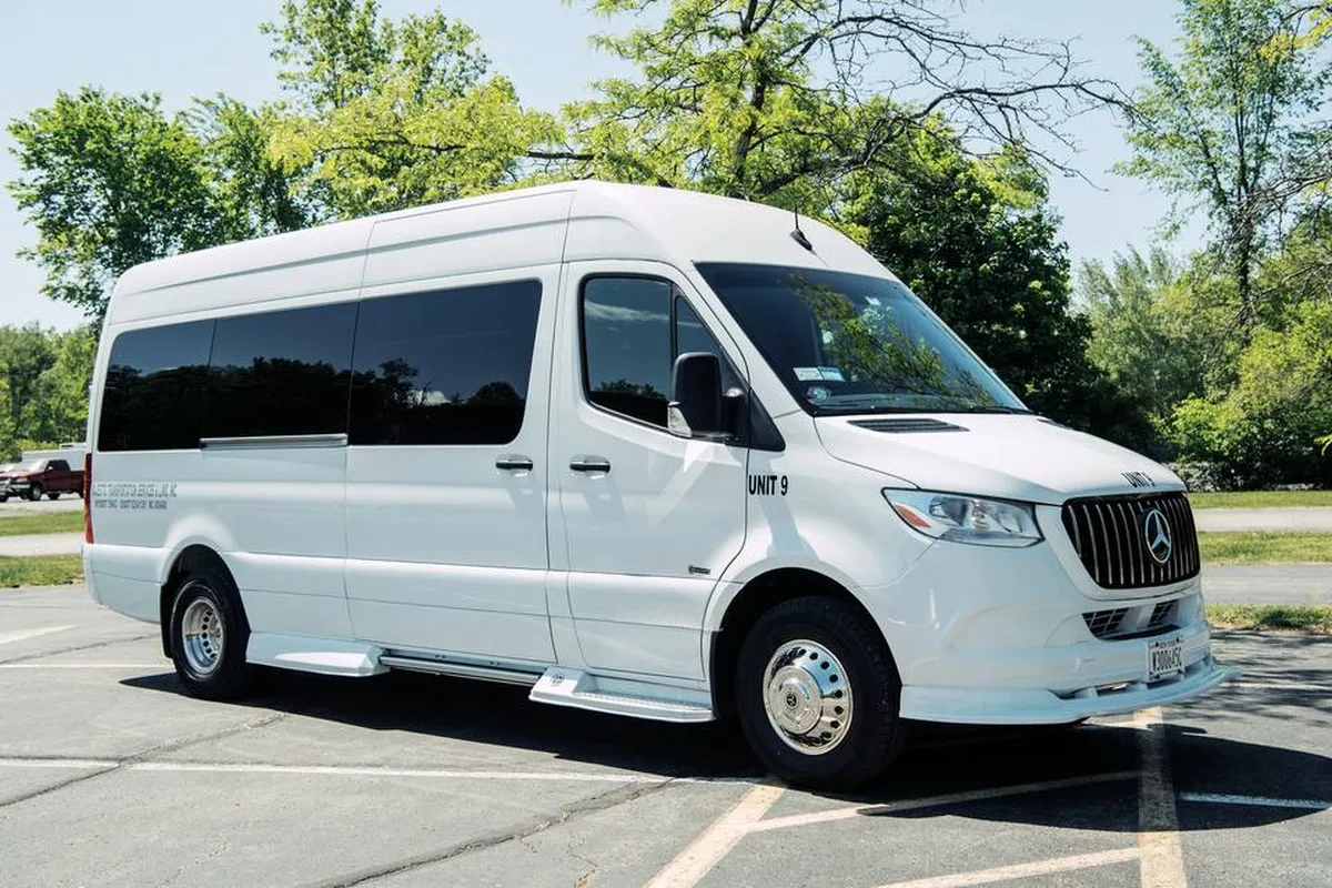 Mercedes Sprinter offering San Jose to Jaco & Los Sueños transportation services