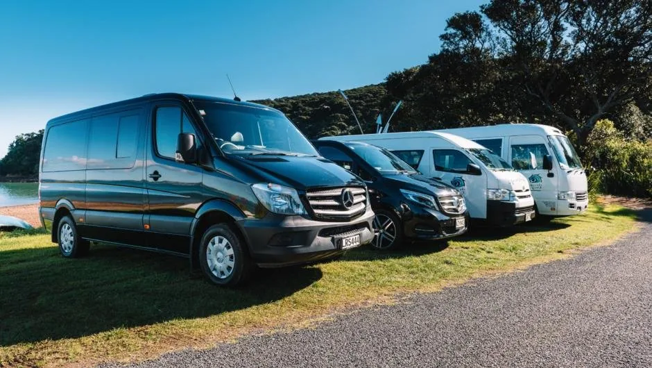 Private passenger vans for wedding guest transportation in Costa Rica