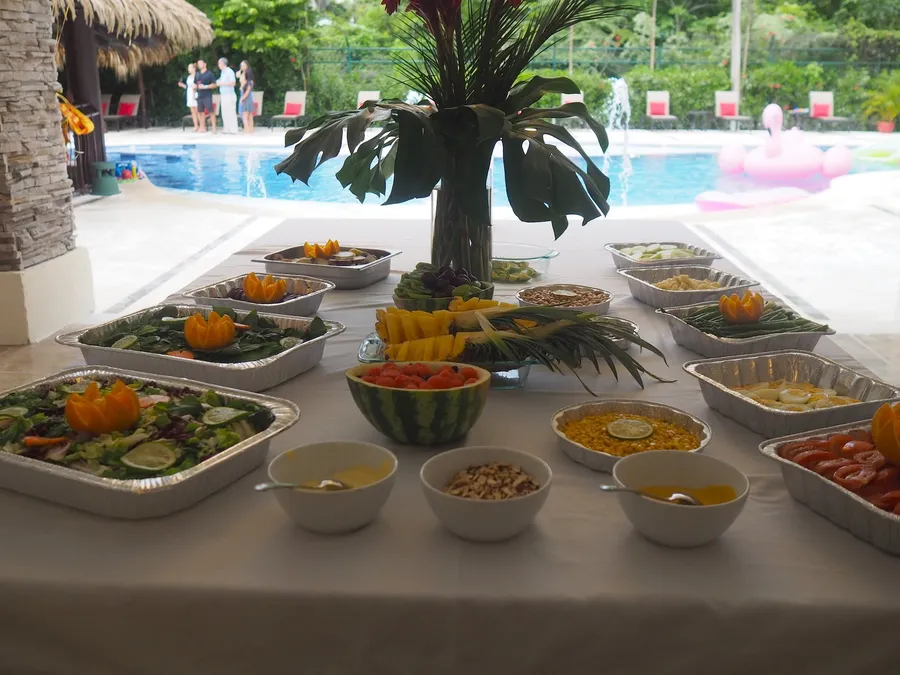 Vegan and natural food for a Jaco wellness retreat
